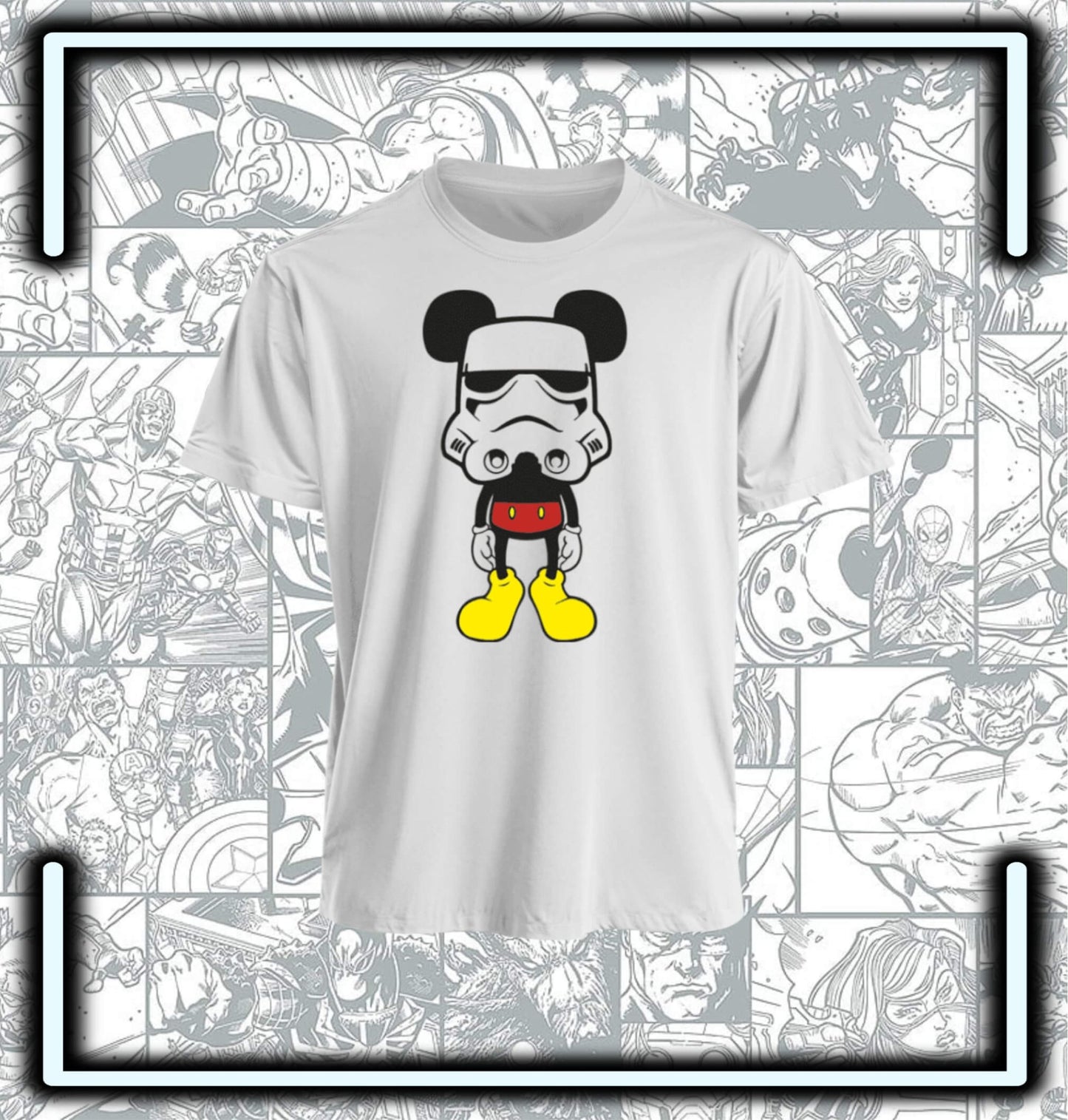 Camiseta Star Wars Mickey - Comics Store Colombia