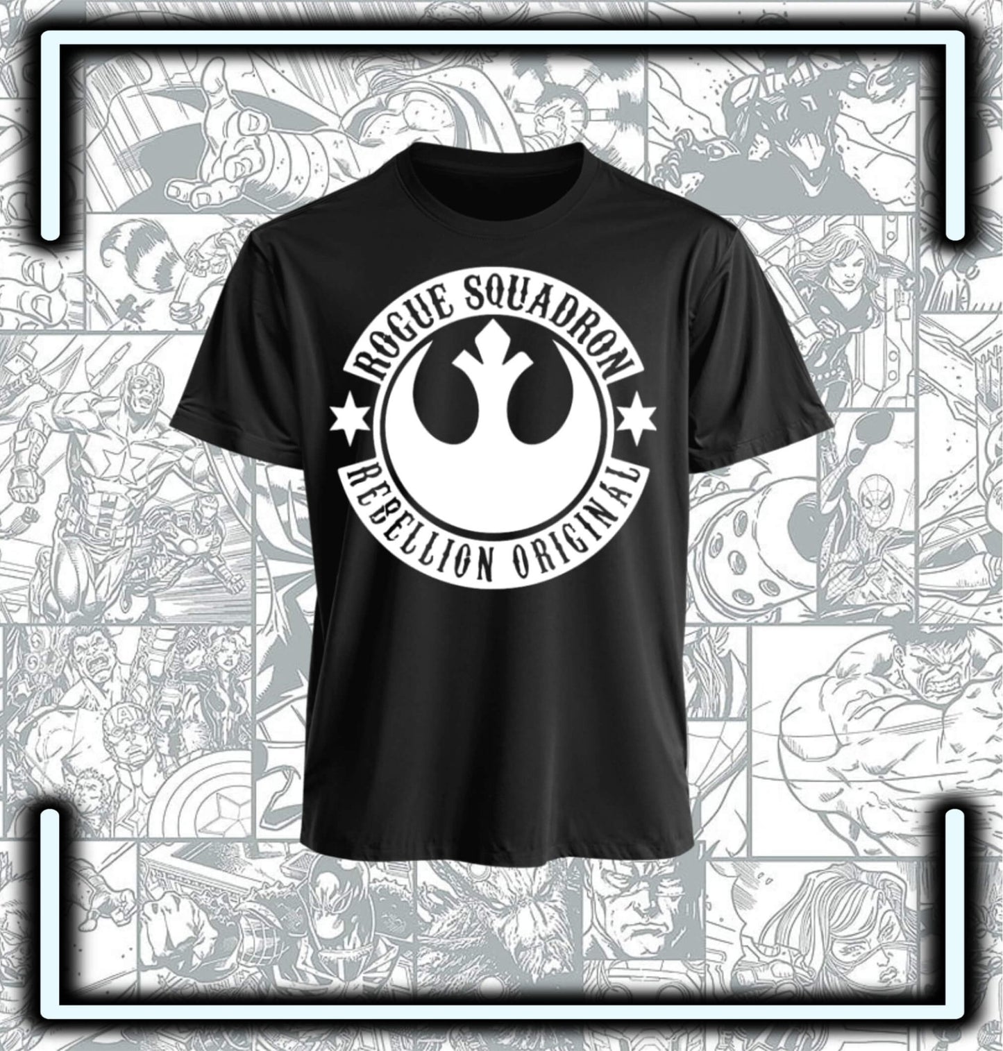 Camiseta Star Wars Rebellion Original - Comics Store Colombia