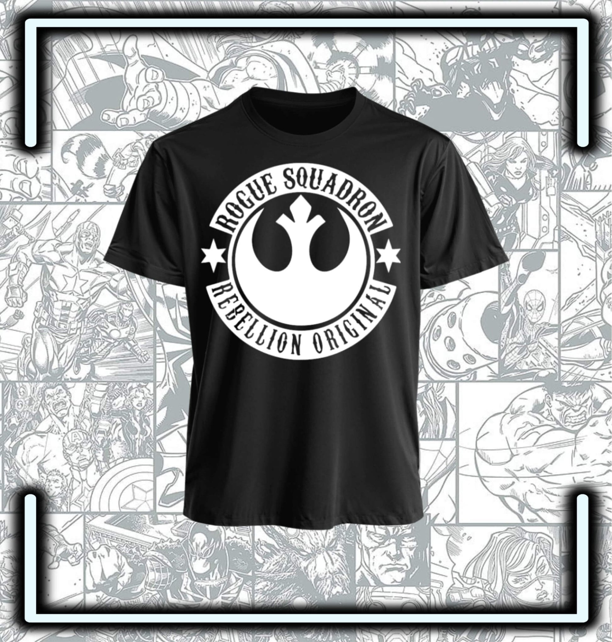 Camiseta Star Wars Rebellion Original - Comics Store Colombia