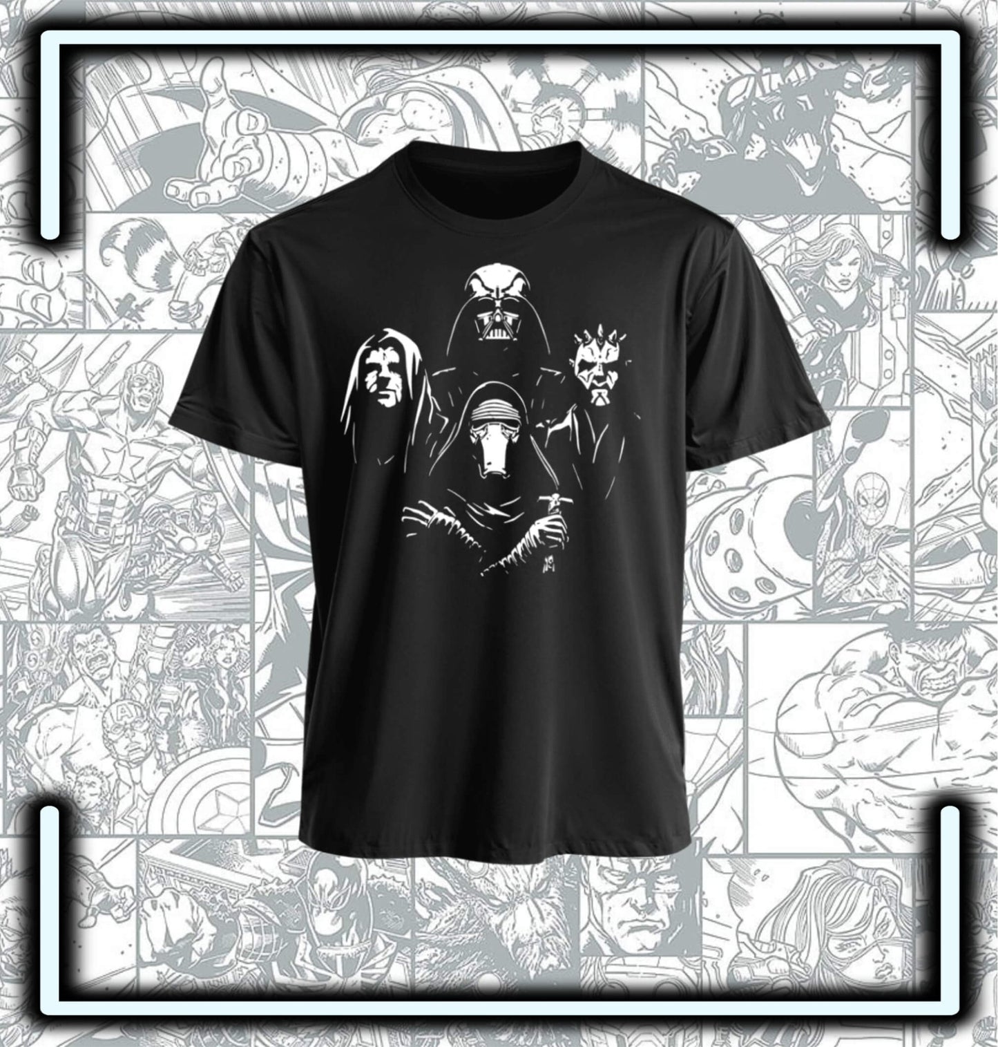 Camiseta Star Wars Señores Sith - Comics Store Colombia