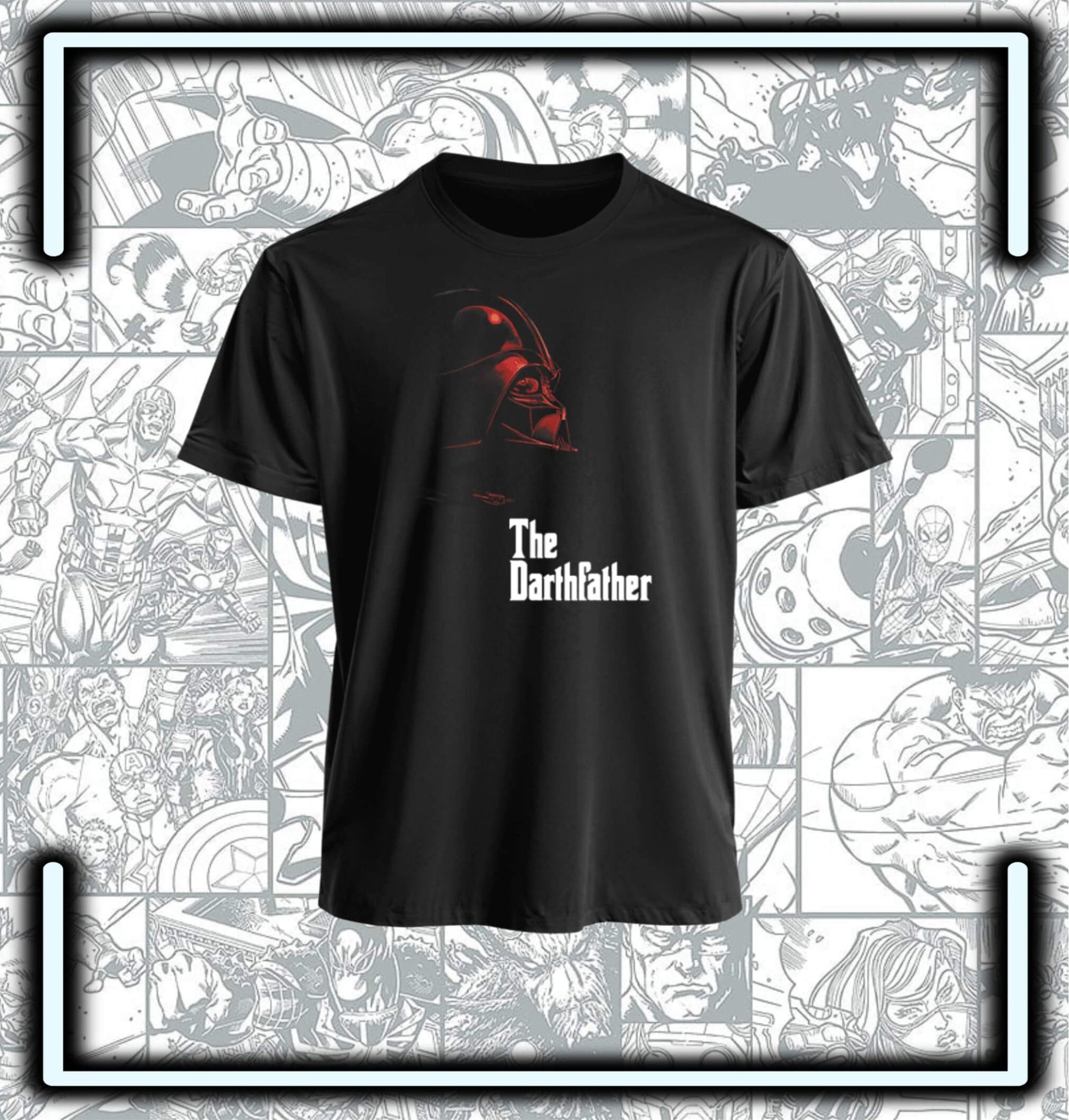 Camiseta Star Wars The Darthfather - Comics Store Colombia