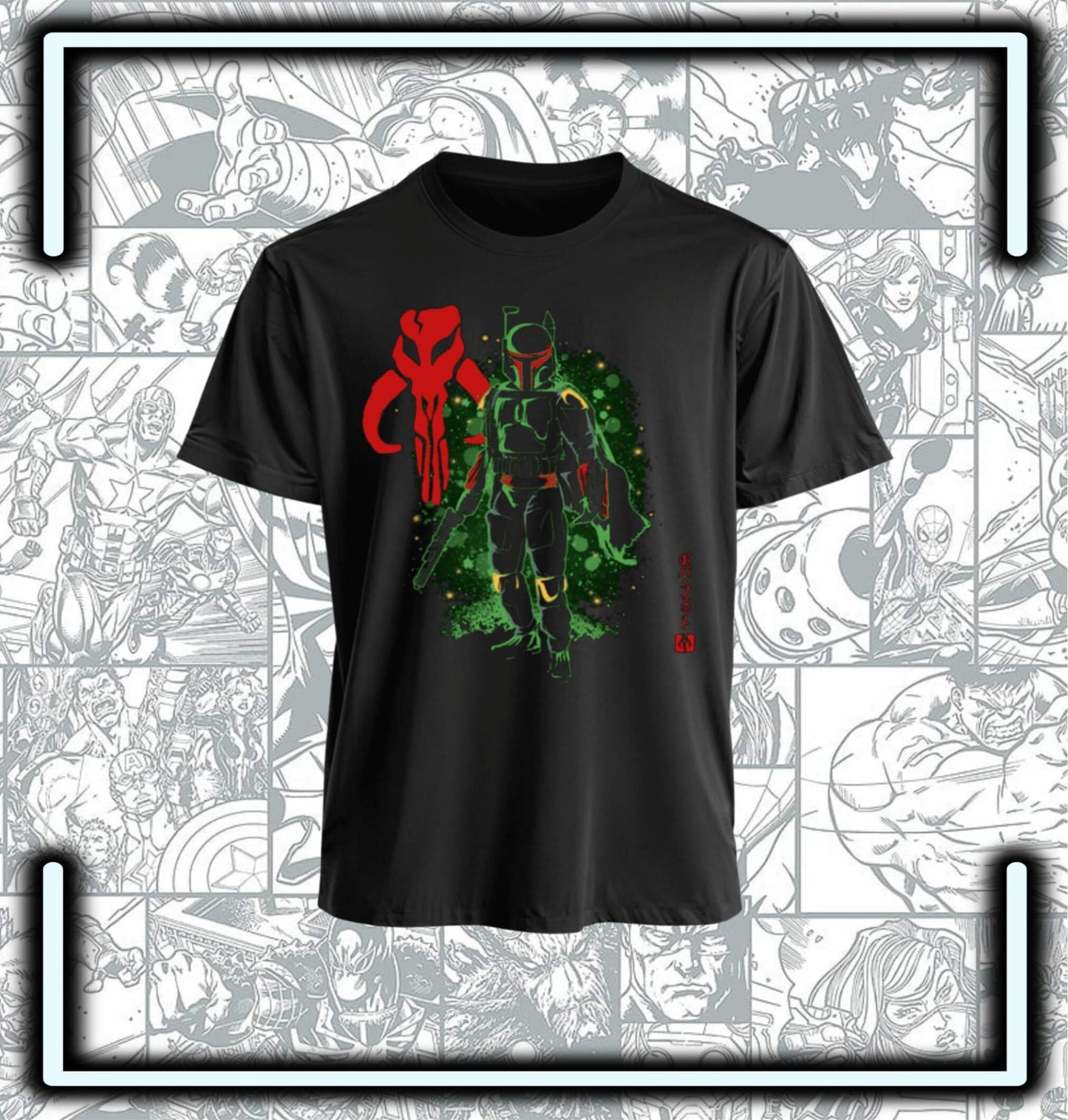 Camiseta Star Wars The Mandalorian - Comics Store Colombia