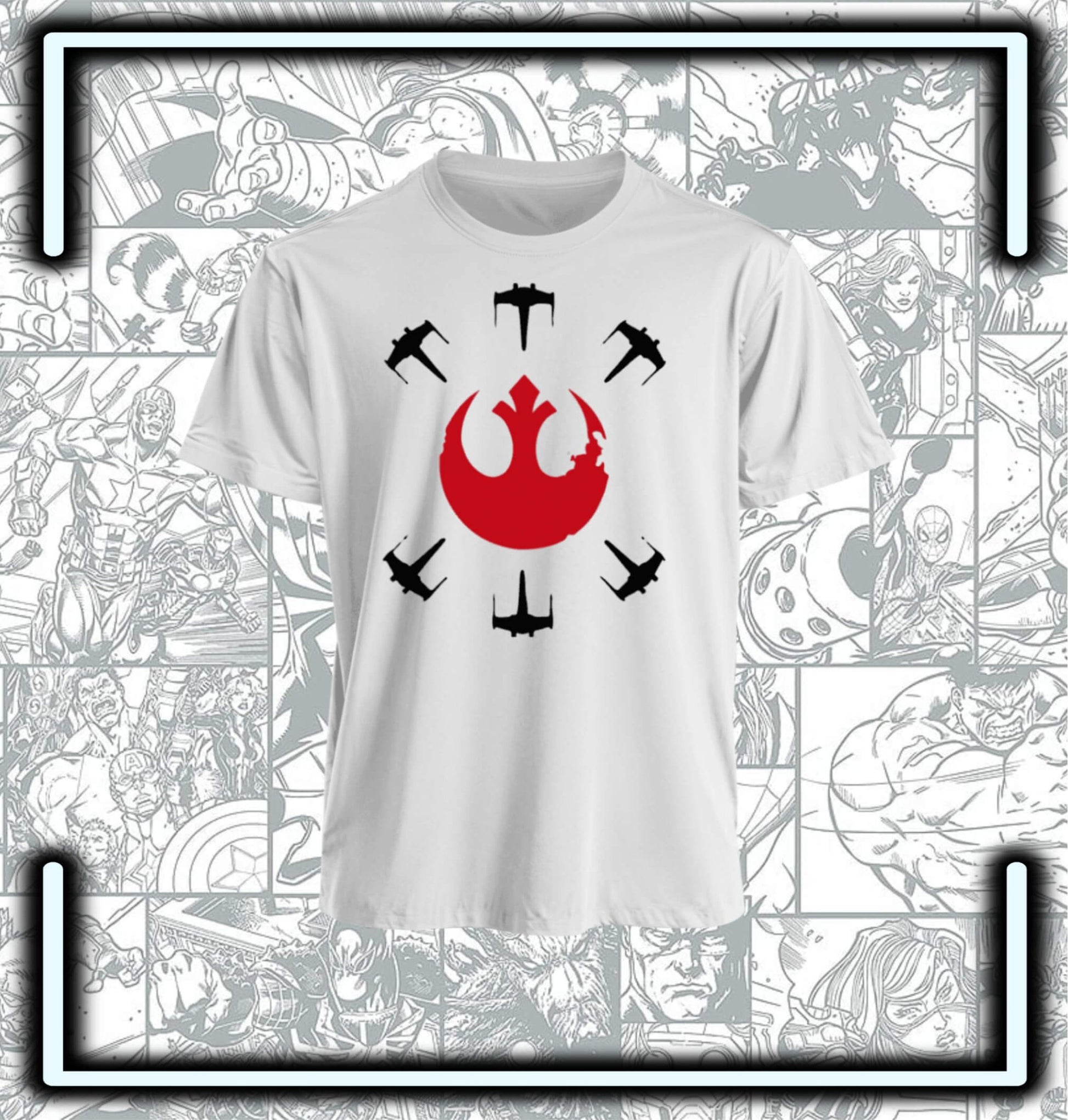Camiseta Star Wars The Rebellion - Comics Store Colombia