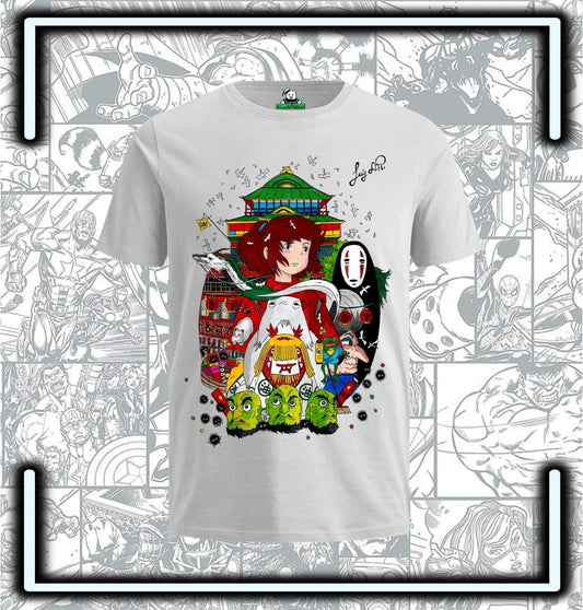 Camiseta Studio Ghibli II Anime - Comics Store Colombia