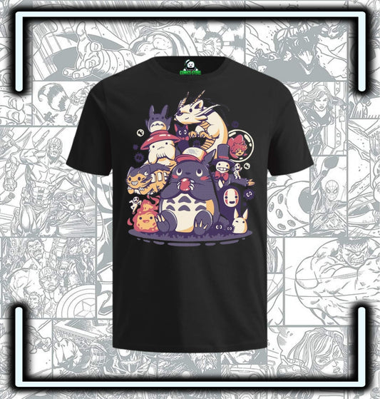 Camiseta Studio Ghibli Totoro Anime - Comics Store Colombia