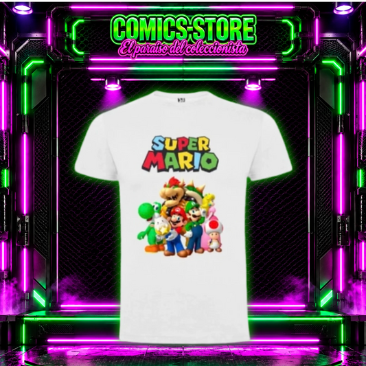 Camiseta Super Mario Bros