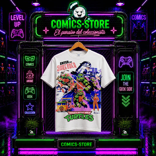 Camiseta Tortugas Ninja Retro