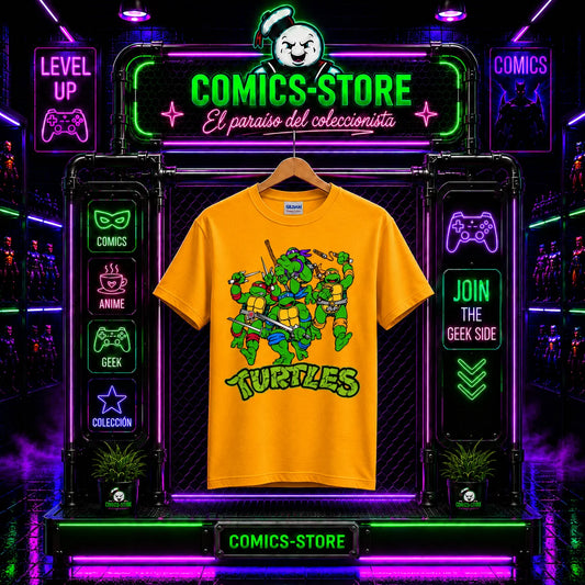 T-Shirt Edición Especial Tortugas Ninja 1984