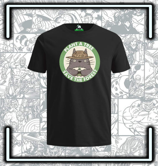 Camiseta Totoro Plant a Tree Anime - Comics Store Colombia