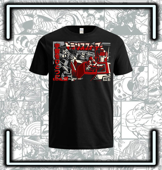 Camiseta Transfomers Mega Colores - Comics Store Colombia