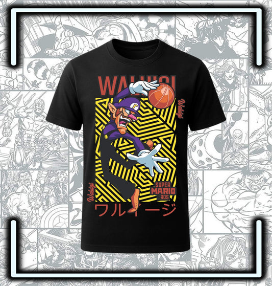 Camiseta Waluigi - Comics Store Colombia