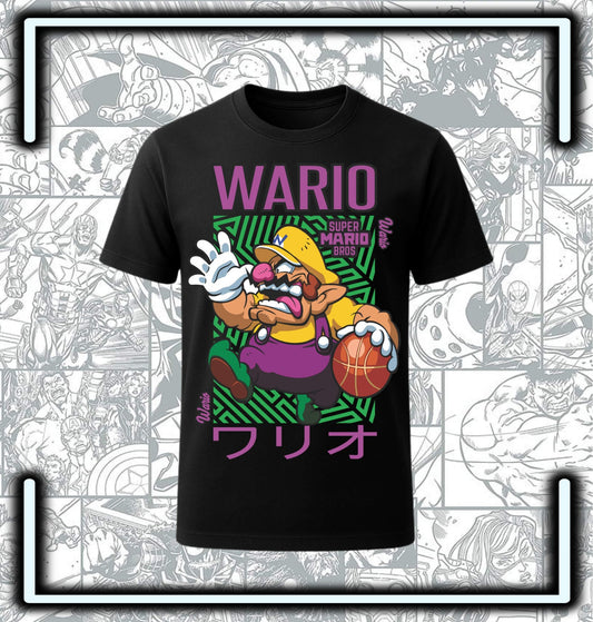 Camiseta Wario - Comics Store Colombia