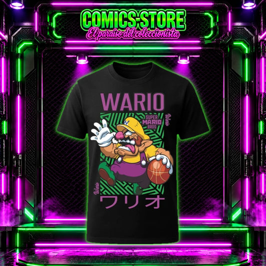 Camiseta Wario
