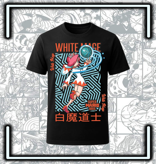 Camiseta White Mage - Comics Store Colombia