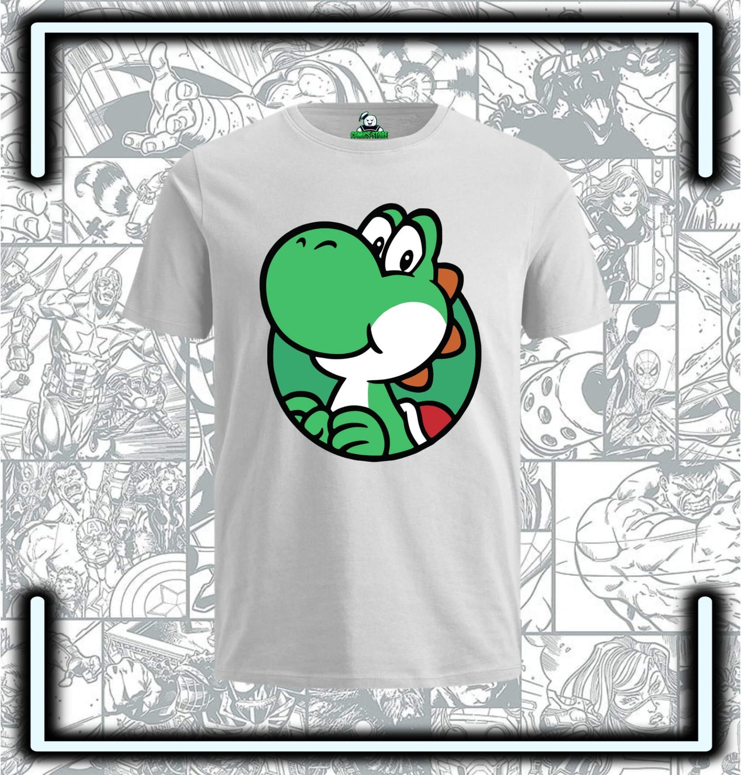 Camiseta Yoshi 2026 - Comics Store Colombia