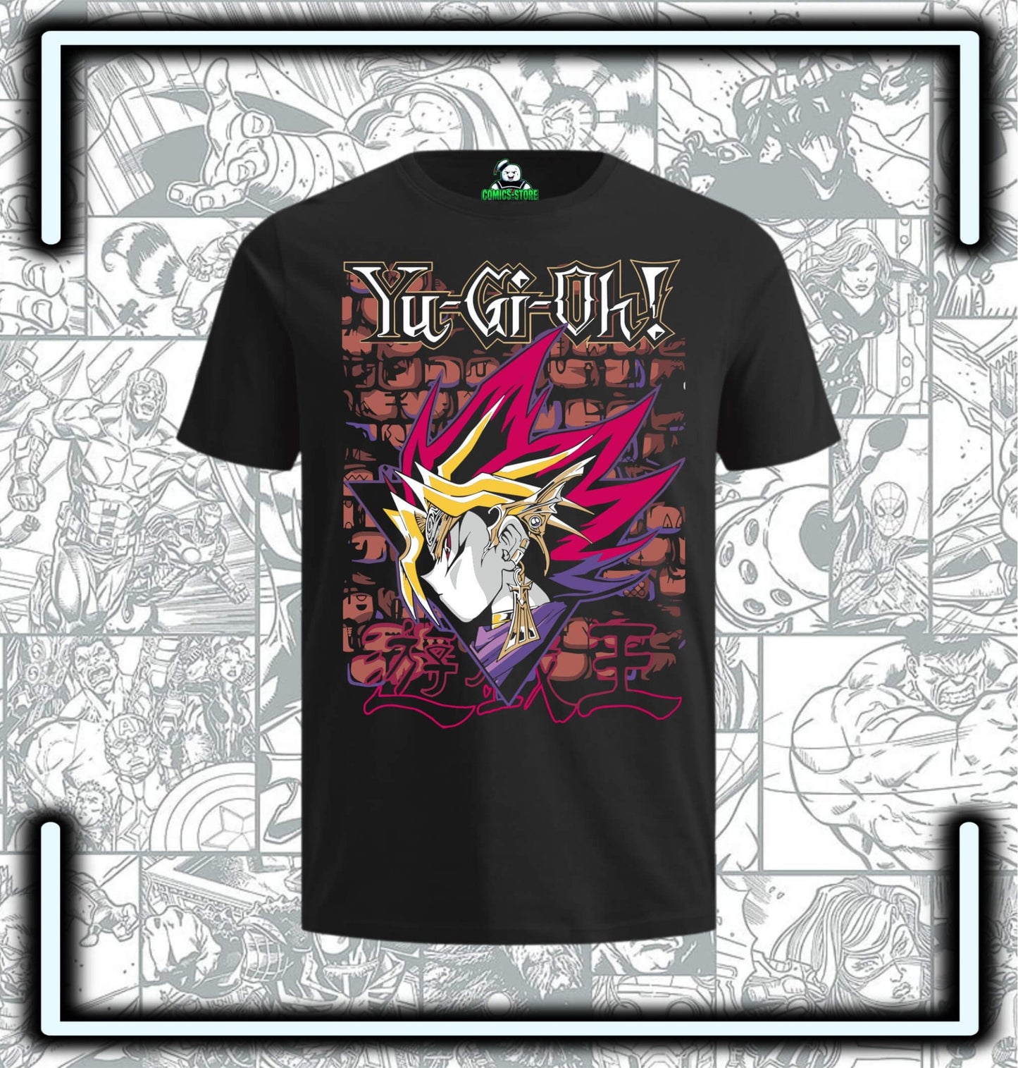 Camiseta Yu Gi Oh! - Comics Store Colombia
