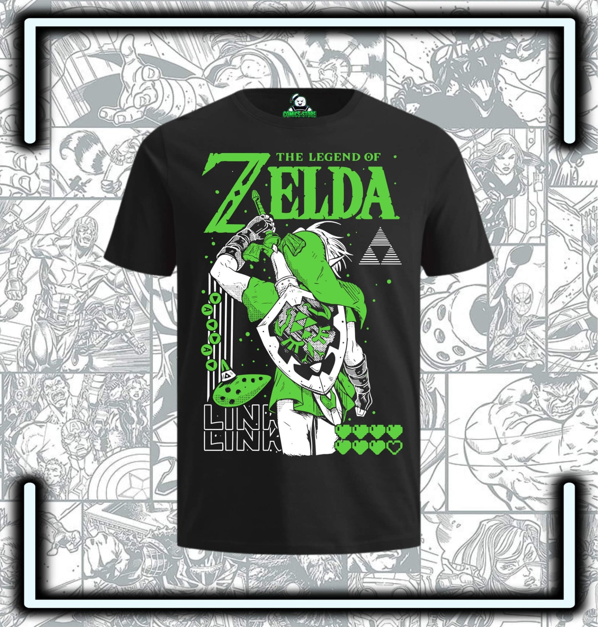 Camiseta Zelda I Video Gamers - Comics Store Colombia