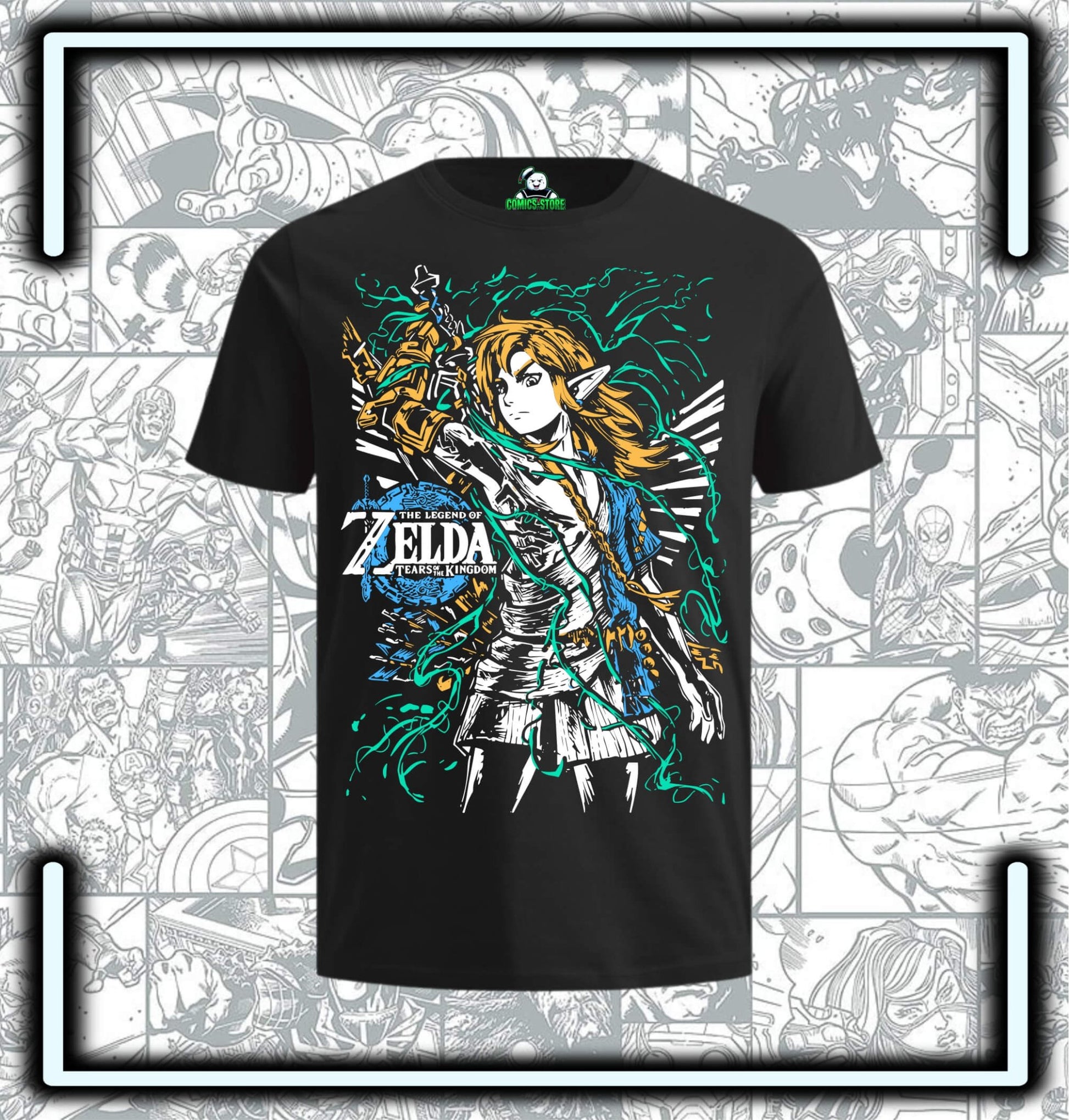 Camiseta Zelda III Video Gamers - Comics Store Colombia