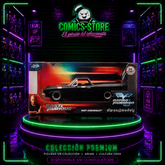 Carro 1967 Chevrolet El Camino Rapido Y Furiosos Fast X Esc 1:32 - Comics Store Colombia