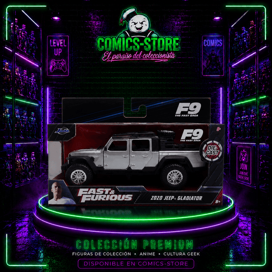Carro Jeep Gladiator Rapido Y Furiosos Fast Esc 1:32 - Comics Store Colombia