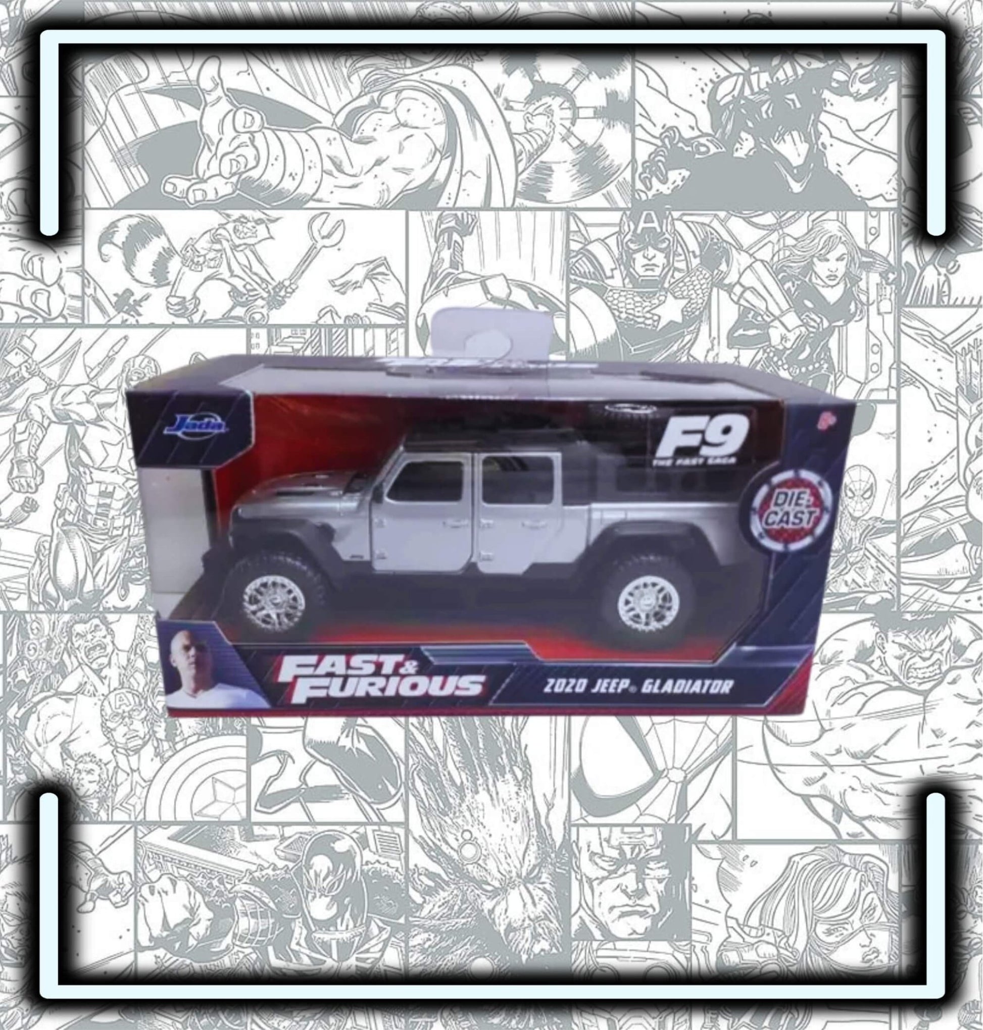 Carro Jeep Gladiator Rapido Y Furiosos Fast Esc 1:32 - Comics Store Colombia