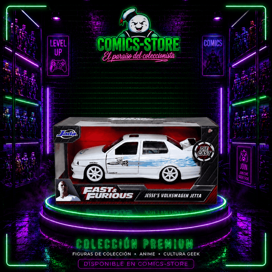 Carro Jessie Volkswagen Jetta Rapidos & Furiosos Esc 1:32 - Comics Store Colombia