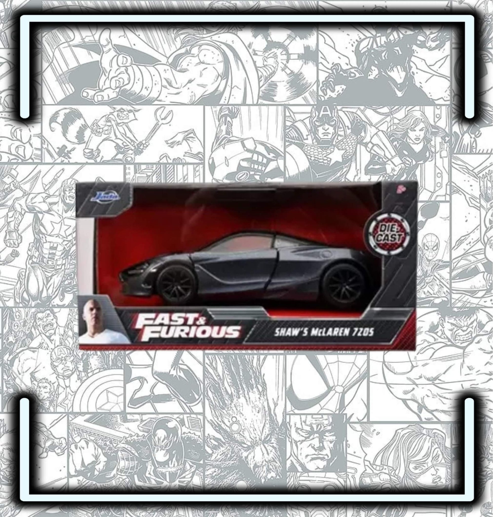 Carro Mclaren 7205 Rápido Y Furiosos Esc 1:32 - Comics Store Colombia