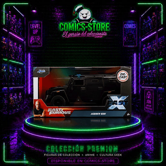 Carro Suv Agency Rápidos Y Furiosos X Esc 1:32 - Comics Store Colombia