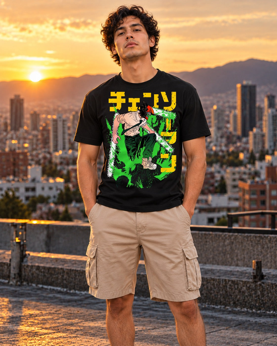 Camiseta Chainsaw Man II Anime