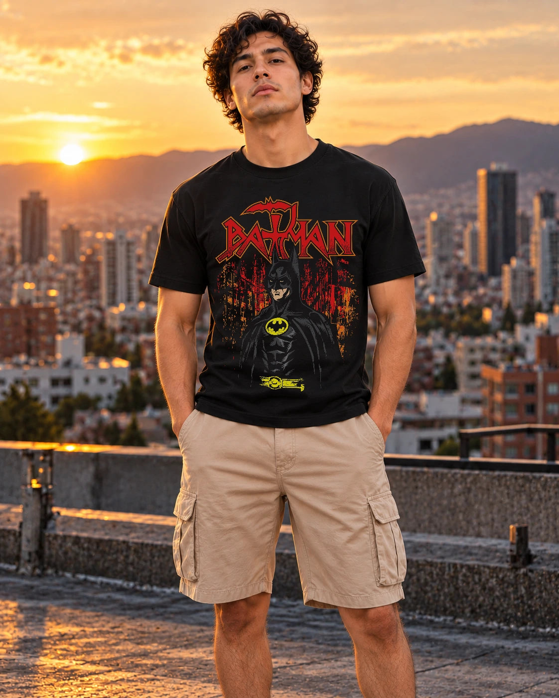 Camiseta Batman Black Series
