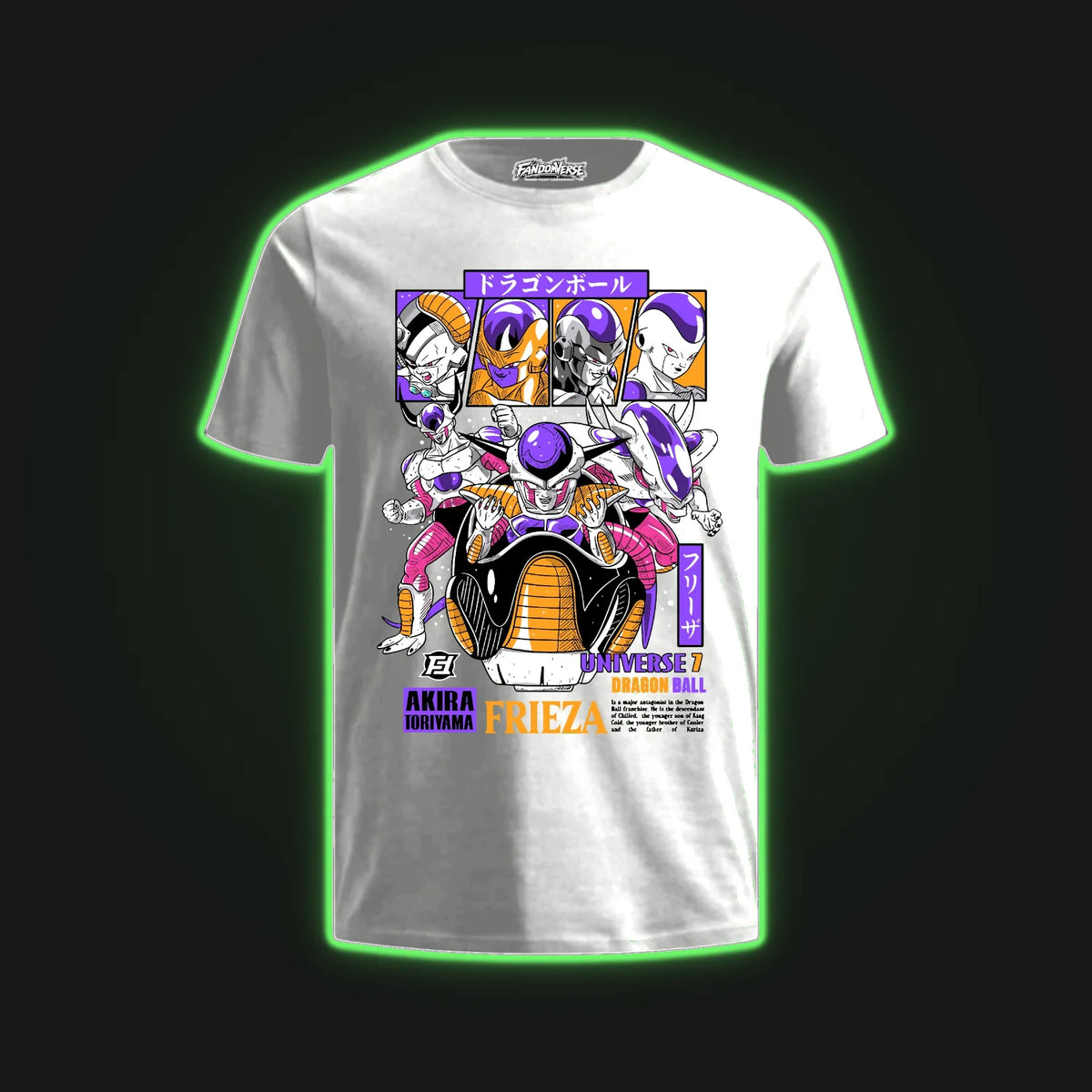 Camiseta Freezer Dragon Ball