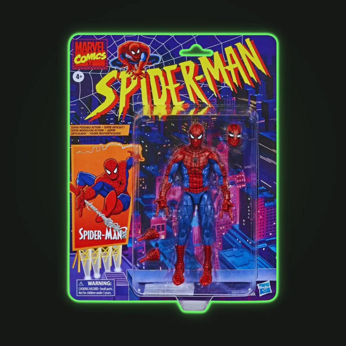 Figura Marvel Legends Spiderman Retro