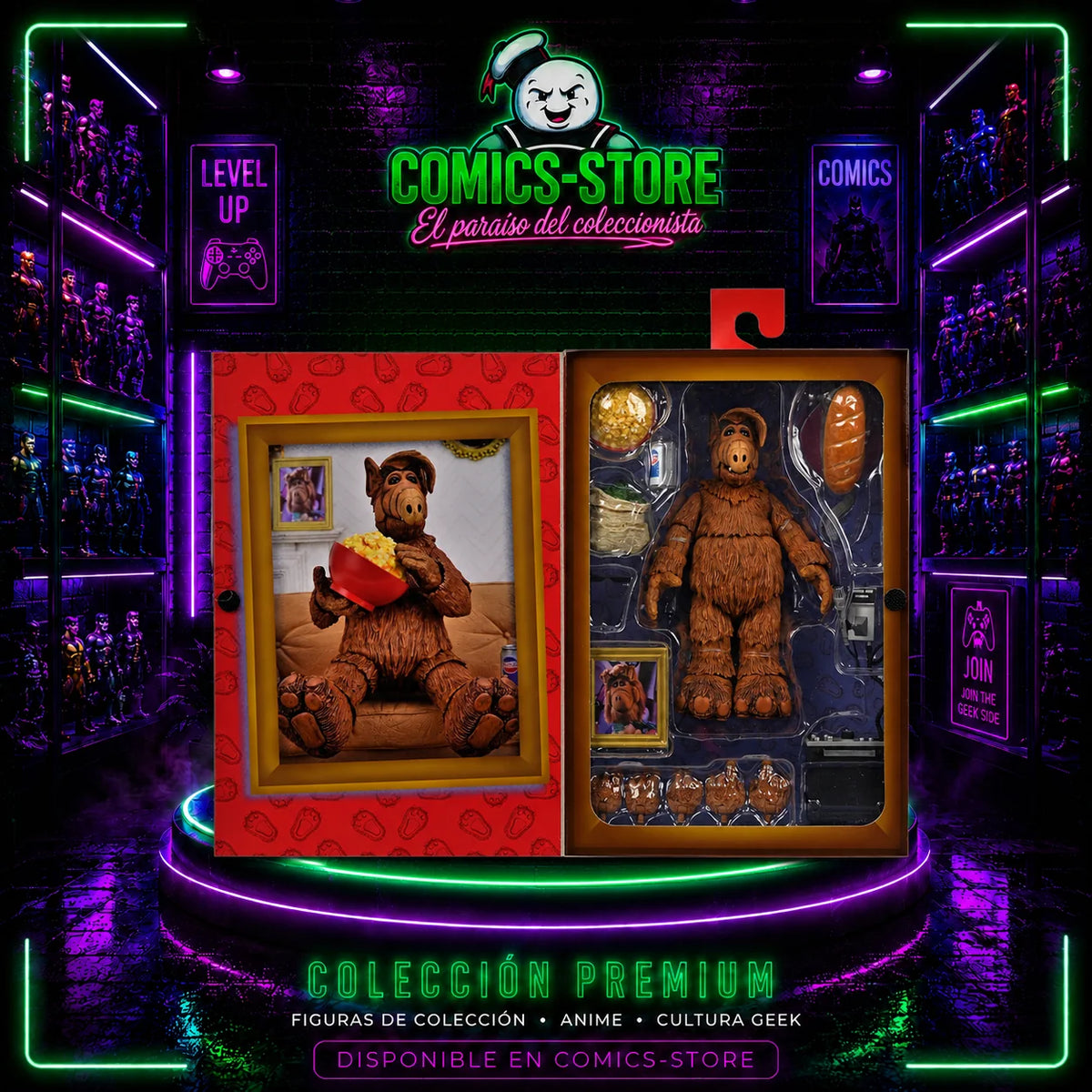 Figura Alf Neca Retro