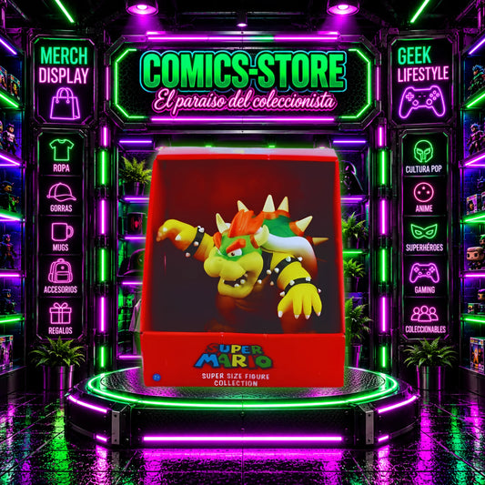 Figura Bowser Villano Grande