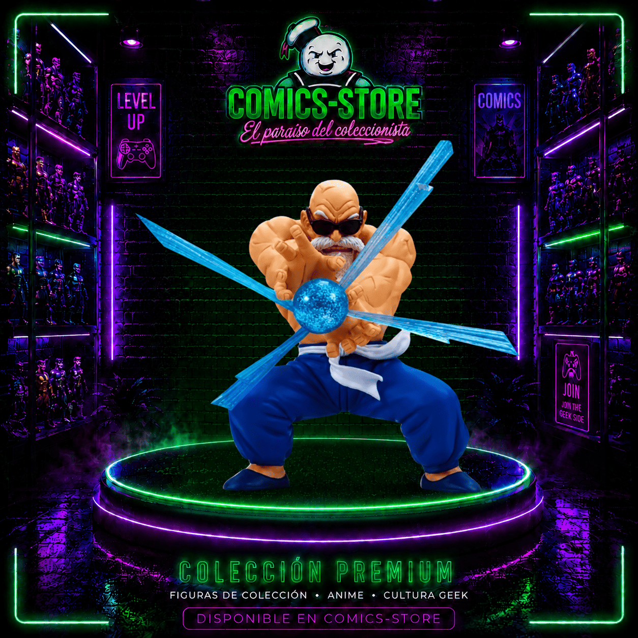 Figura Dragon Ball Maestro Rochi - Comics Store Colombia