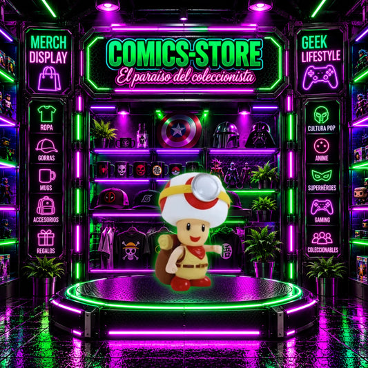 Figura Honguito Toad Explorador Banpresto