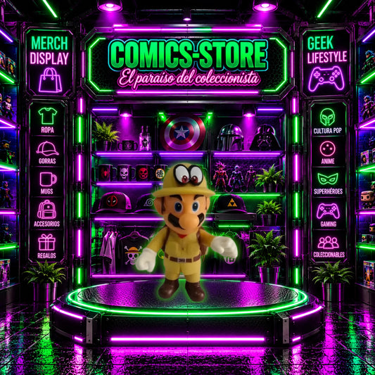 Figura Mario Bros Explorador Banpresto