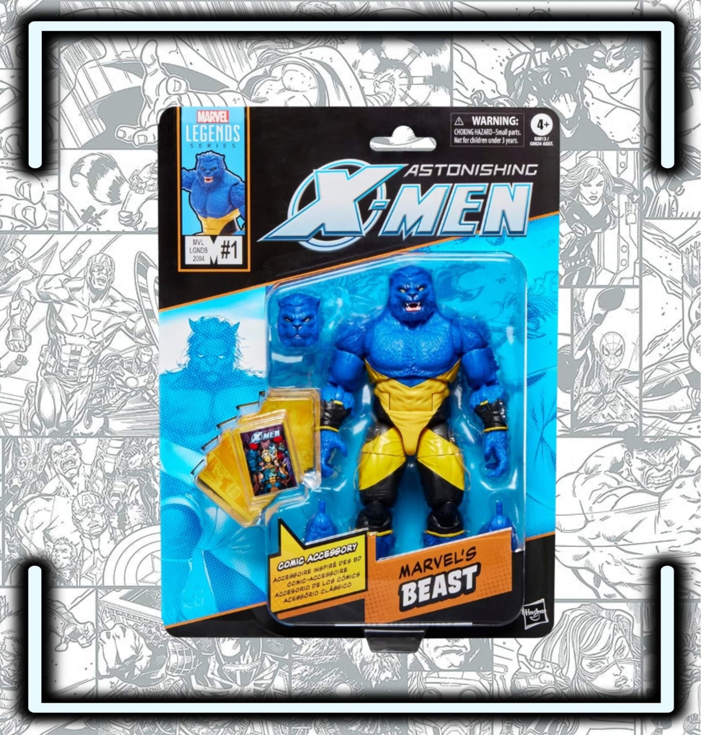Figura Marvel Legends Beast X - men - Comics Store Colombia