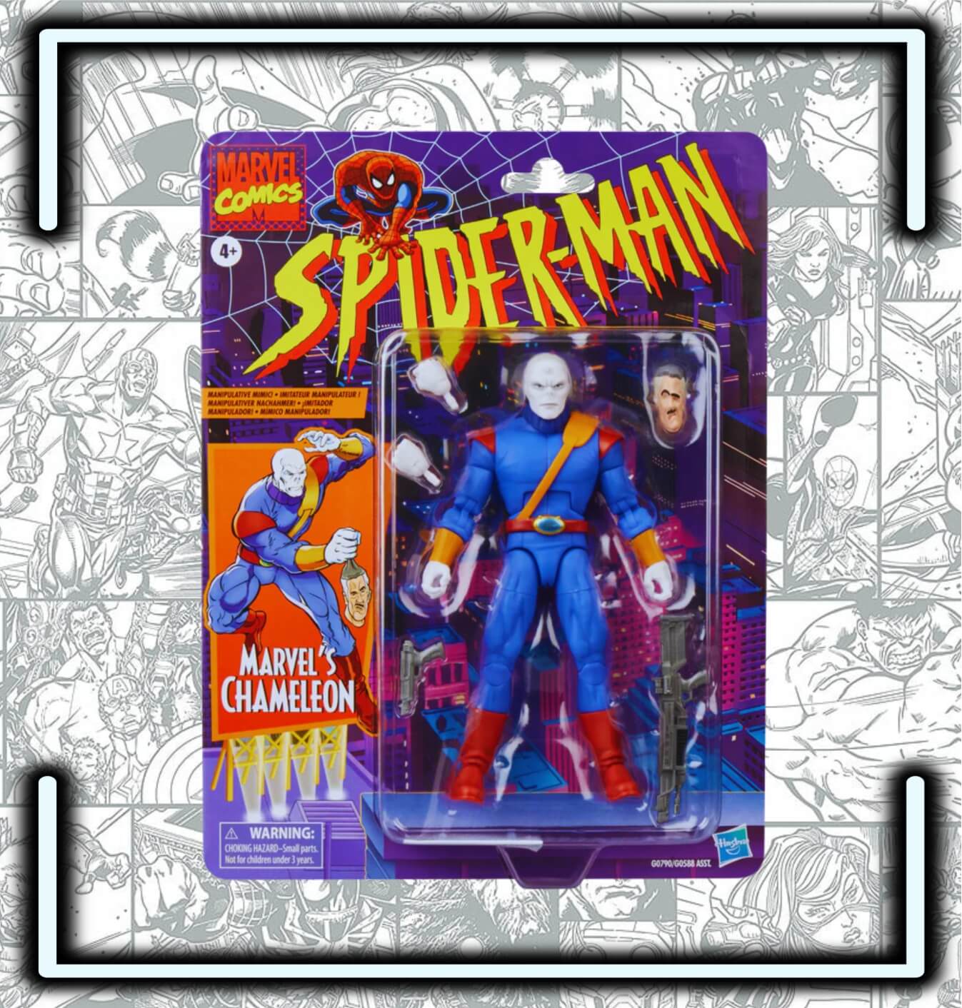 Figura Marvel Legends Chameleon Spiderman - Comics Store Colombia