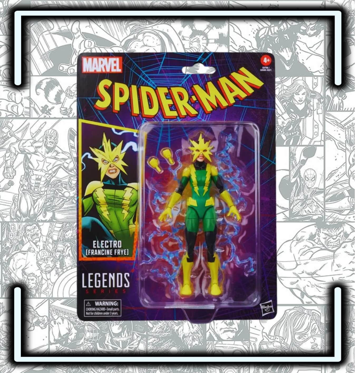 Figura Marvel Legends Electro - Comics Store Colombia