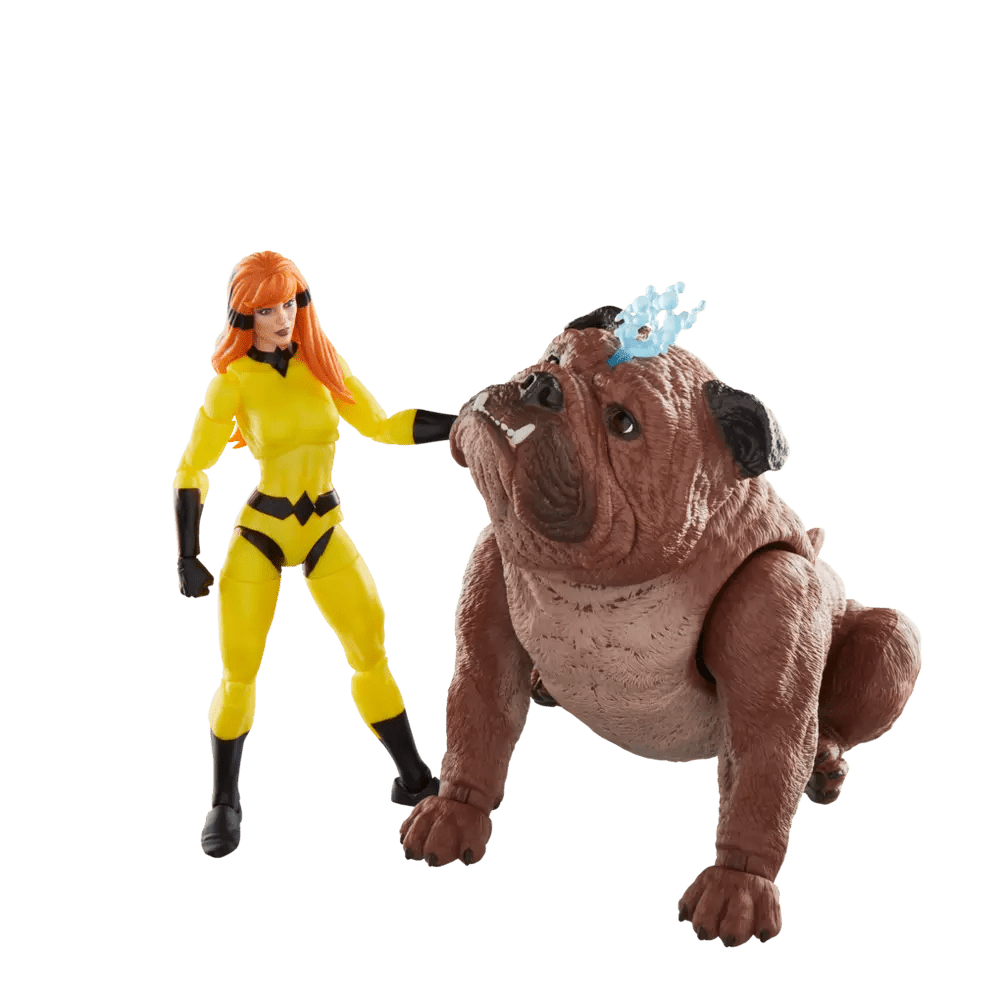 Figura Marvel Legends Marvel's Crystal y Lockjaw - Comics Store Colombia