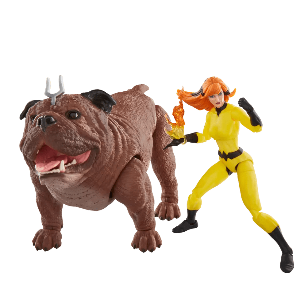 Figura Marvel Legends Marvel's Crystal y Lockjaw - Comics Store Colombia