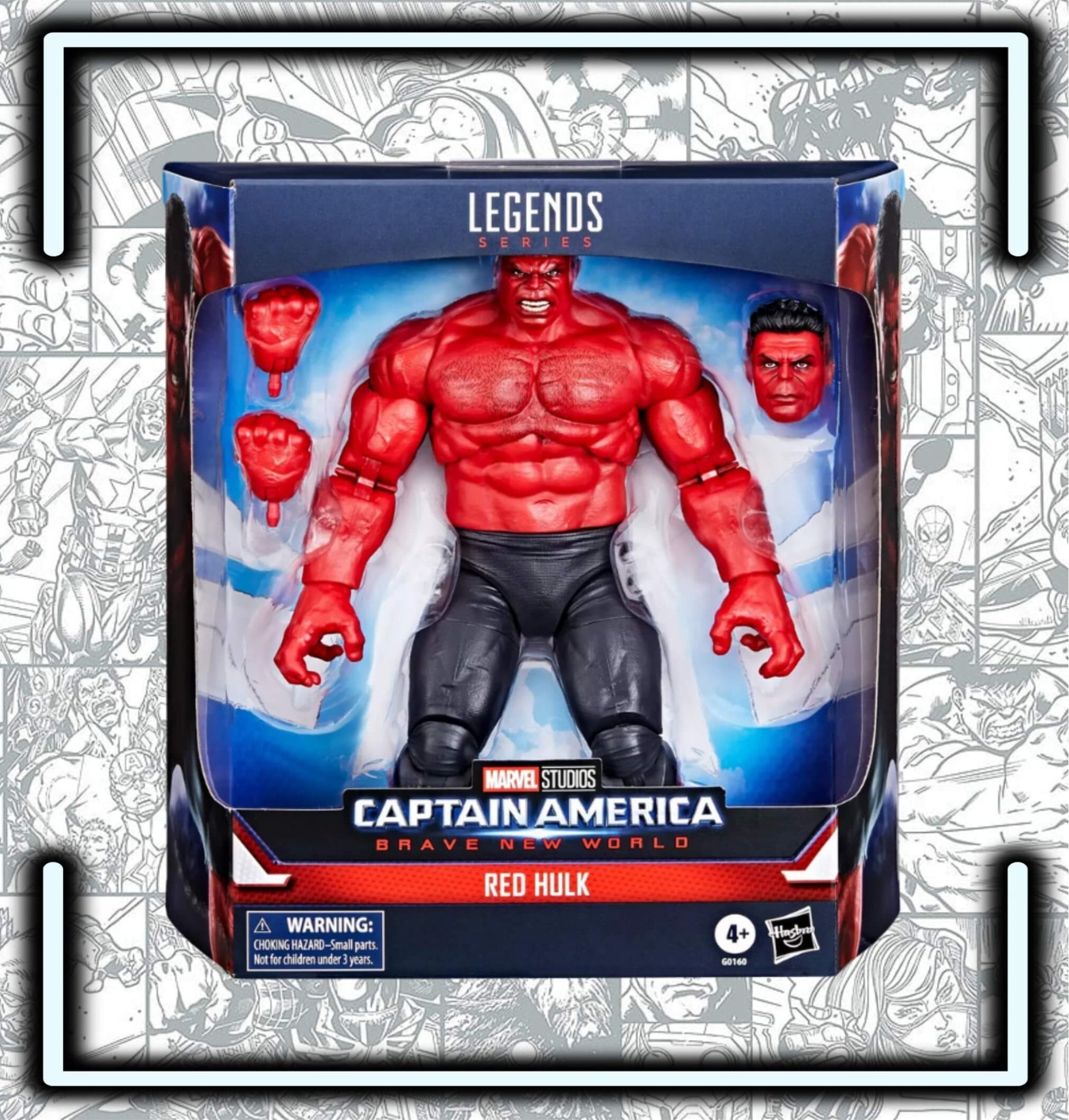 Figura Marvel Legends Red Hulk - Comics Store Colombia