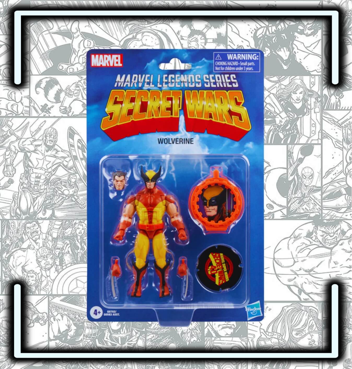 Figura Marvel Legends Secret Wars Lobezno - Comics Store Colombia