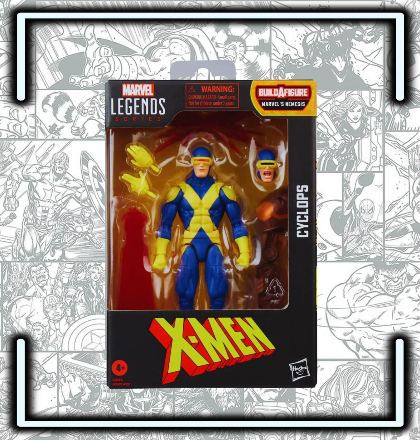 Figura Marvel Legends Series - Cíclope - Comics Store Colombia