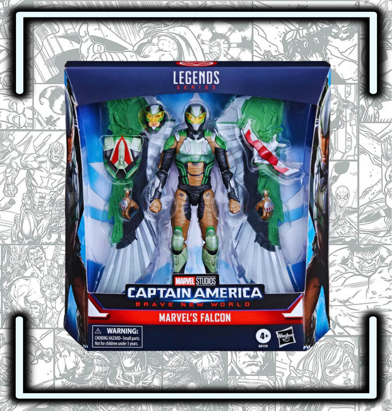 Figura Marvel Legends Series Marvel’s Falcon - Comics Store Colombia