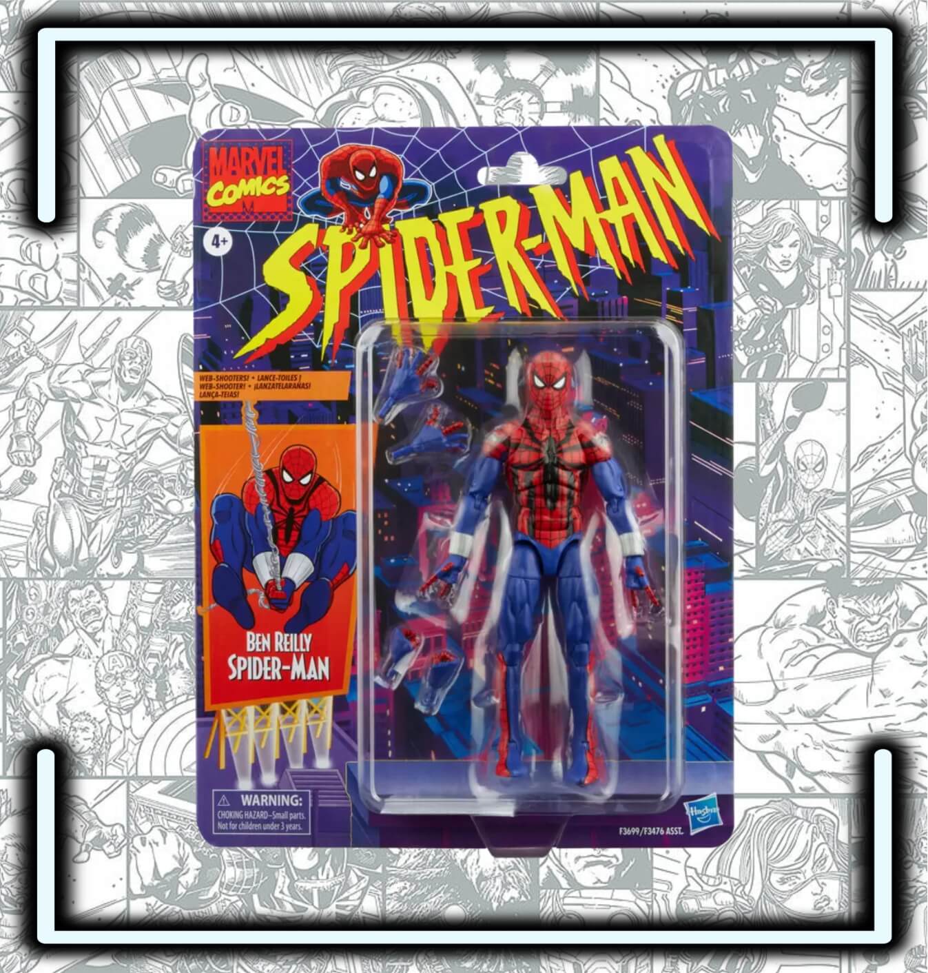 Figura Marvel Legends Series Spider - Man: Ben Reilly - Comics Store Colombia