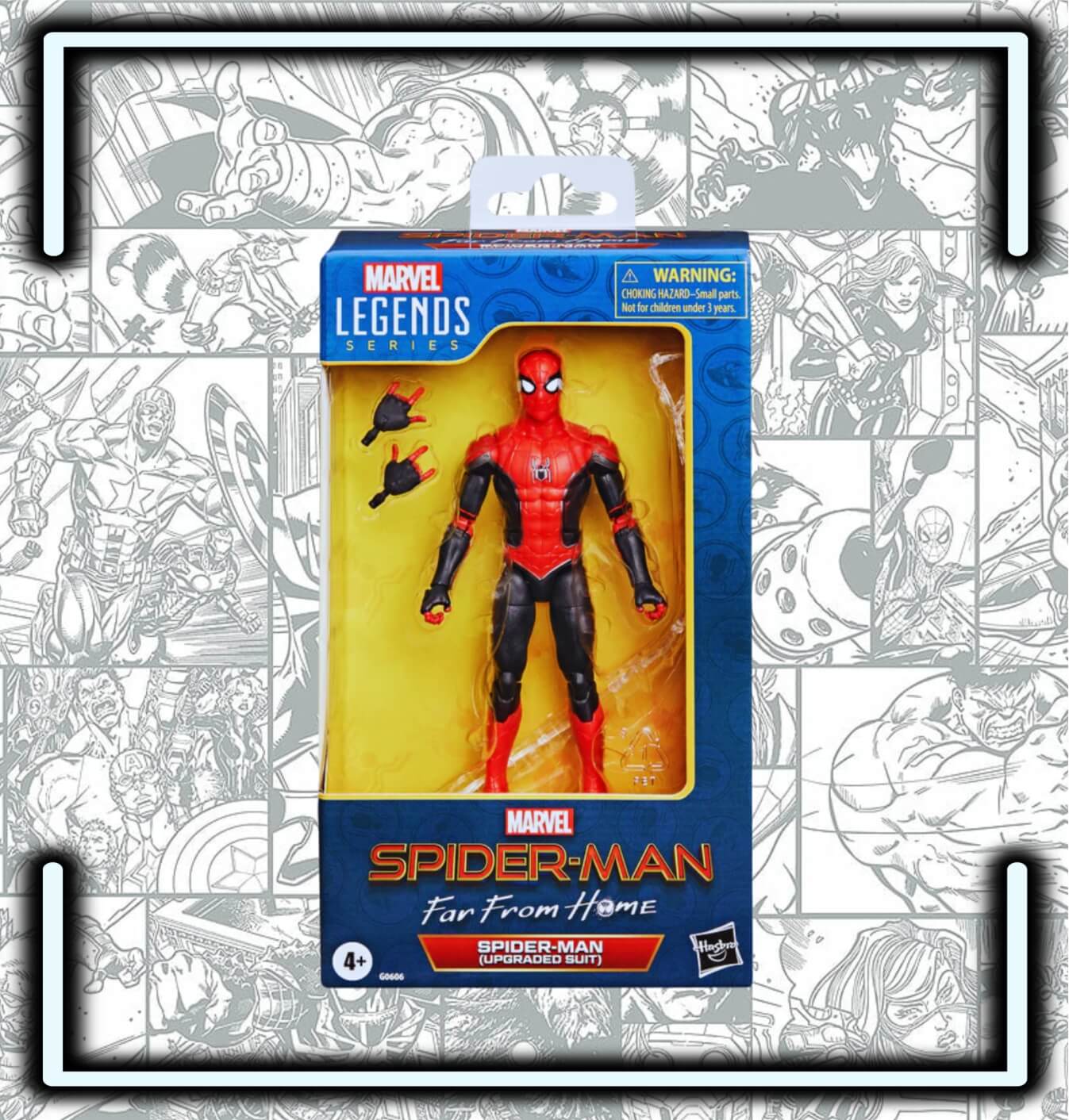 Figura Marvel Legends Series, Spider - Man (Upgraded Suit) - Comics Store Colombia