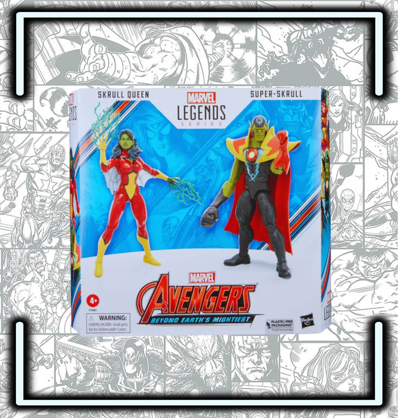 Figura Marvel Legends Series Super - Skrull - Comics Store Colombia