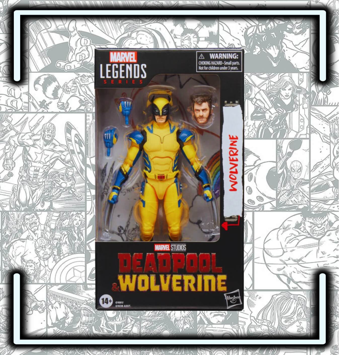 Figura Marvel Legends Series Wolverine Movie - Comics Store Colombia